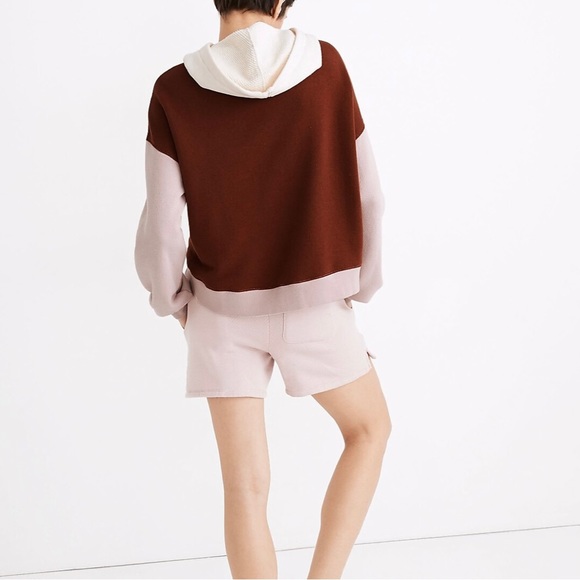 🎉HOST PICK🎉 MWL Madewell Airyterry Hoodie Sweatshirt in Colorblock XL - Picture 4 of 14